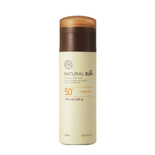 KEM CHỐNG NẮNG THE SHOP NATURAL SUN ECO ICE BODY PUFF SUN SPF50 PA+++
