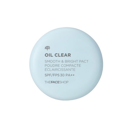 Phấn phủ kiềm dầu The Face Shop Oil Clear Smooth & Bright Pact