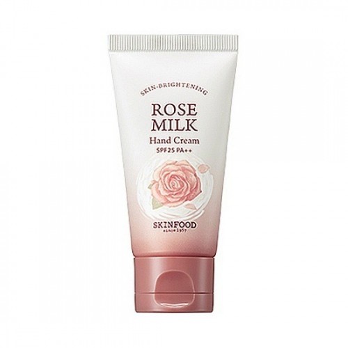 Kem Dưỡng Da Tay Skinfood Rose Milk Hand Cream SPF25 PA ++ 50ml