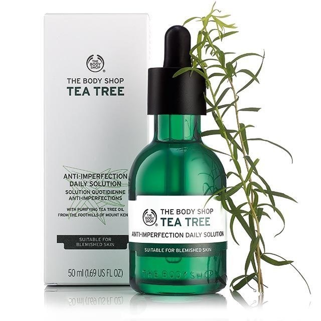 Tinh Chất Trị Mụn Bảo Vệ Da The Body Shop Tea Tree Anti-imperfection Daily Solution